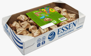 Вафли Essen Вертушки-Веснушки молочно-ореховая начинка 400г