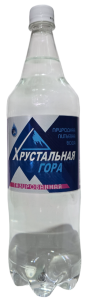Вода питьевая Хрустальная гора газированная 1,4л