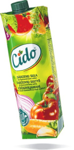 Сок Cido овощной 100% 1л