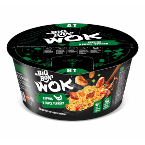 Лапша BIG BON WOK Курица в соусе терияки 85г
