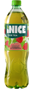 Чай холодный зеленый INICE клубника со сливками 1л