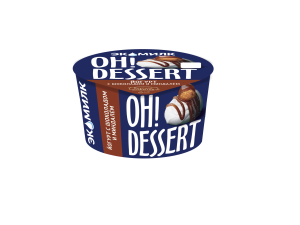 Йогурт Oh!Dessert шоколад-миндаль 4,2% 130г