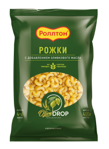 Макароны Роллтон рожки 400г