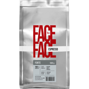 Кофе Face to Face "FORTE" в зернах 1 кг
