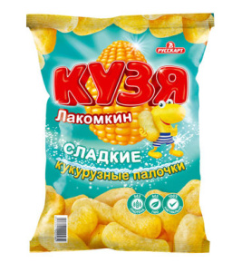 Кукурузные палочки Кузя Лакомкин 100г