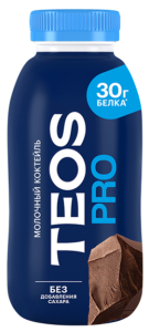 Коктейль молочный TEOS PRO высокобелковый шоколад 330г