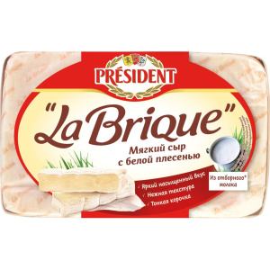 Сыр President Lа Brigue с белой плесенью 45% 200 г.