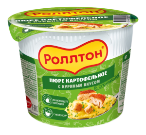 Пюре картофельное Роллтон курица 40г