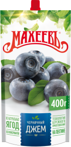 Джем МАХЕЕВЪ черничный 400г