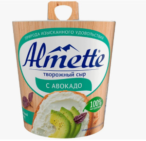 Сыр творожный Almette С авокадо 150г
