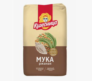 Мука ржаная Кудесница хлебопекарная 1кг