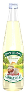 Напиток безалкогольный Фрутвилл Сливочный сильногазированный 0,5 л.