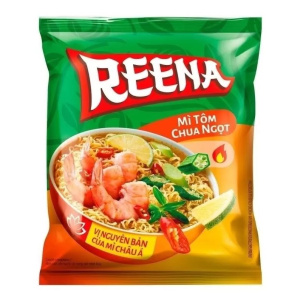 Лапша Reena кисло-сладкая с креветками 65 г