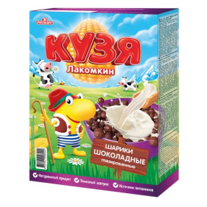 Кукурузные шарики ЩиБорщи шоколадные 215 г.