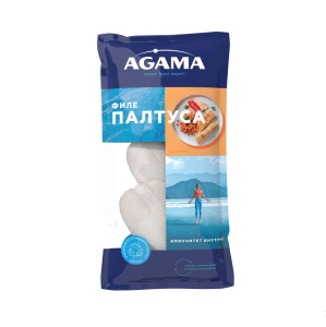 Палтус Agama филе замороженное 400г
