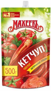 Кетчуп МАХЕЕВЪ Чили 500 г.