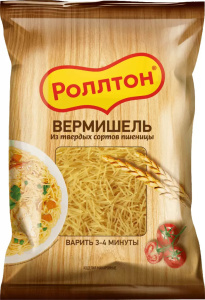 Макароны Роллтон вермишель 400г