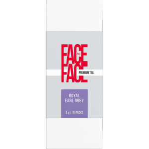 Чай черный Face to Face Royal Earl Grey ароматизированный 5г*15пак