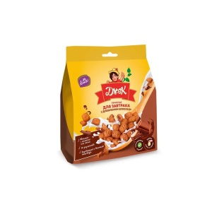 Печенье затяжное Джек  Для завтрака с шоколадом  200г