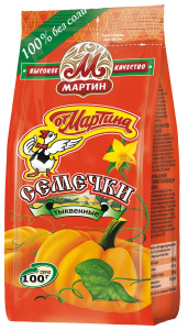 Семечки тыквенные от Мартина  отборные без соли 100 г