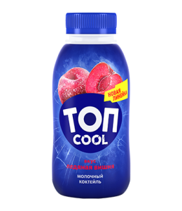 Коктейль молочный ТОП COOL Ледяная Вишня 2% 330г