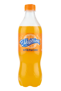 Напиток  безалкогольный сильногазированный "От Мартина" Апельсин 0,5 л