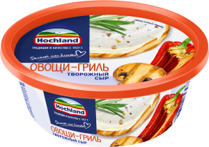 Сыр творожный Hochland овощи-гриль 60% 140г