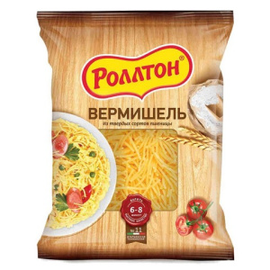 Вермишель Роллтон из твердых сортов пшеницы 400 г.