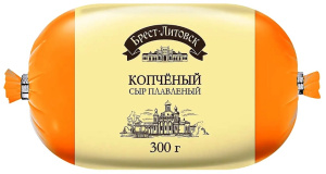 Сыр плавленый Брест-Литовск Копченый 40% 300г