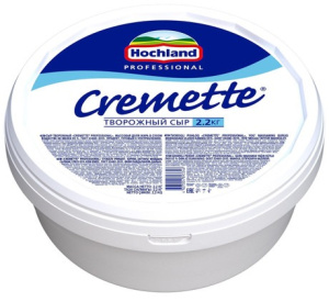 Сыр творожный Hochland Cremette Professional 65%  2,2 кг