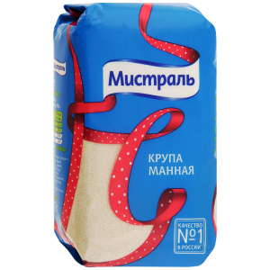 Крупа МИСТРАЛЬ манная 800 г