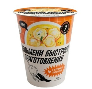 Пельмени БП с куриным бульоном  100 г