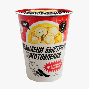 Пельмени БП с говяжьим бульоном 100 г