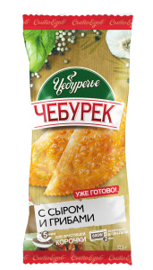 Чебурек Чебуречье с сыром и грибами 125гр