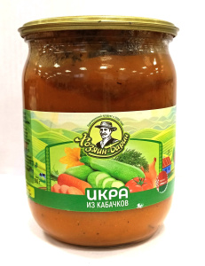 Икра Хозяин-Барин Фирменная из кабачков 510 г