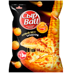 Шарики кукурузные СырBall хачапури 140г