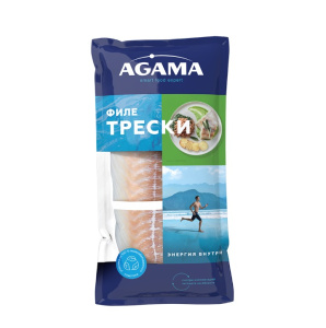 Треска филе Agama свежемороженое 400г