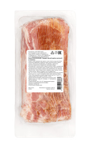 Бекон копченый классический замороженный  0,5 кг .Черкизово