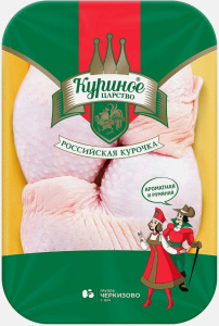 Окорочка куриные цыпленка-бройлера Куриное царство замороженное ~900г, весовой