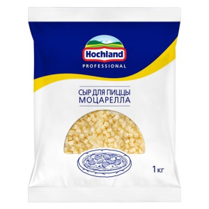 Сыр Hochland Для пиццы Моцарелла 40% 1кг