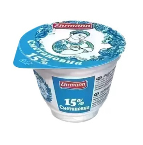 Продукт сметанный Сметановна 15% 185 г