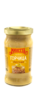Горчица МАХЕЕВЪ русская 190г