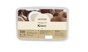 Пюре замороженное ARTPUREE Кокос 1 кг