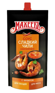 Соус деликатесный Махеев Сладкий Чили  230г