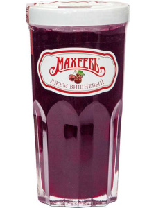 Джем МАХЕЕВЪ вишневый стакан 400 г.