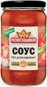 Соус по-домашнему ТМ Разносольников 350г