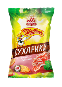 Сухарики От Мартина Бекон 60г