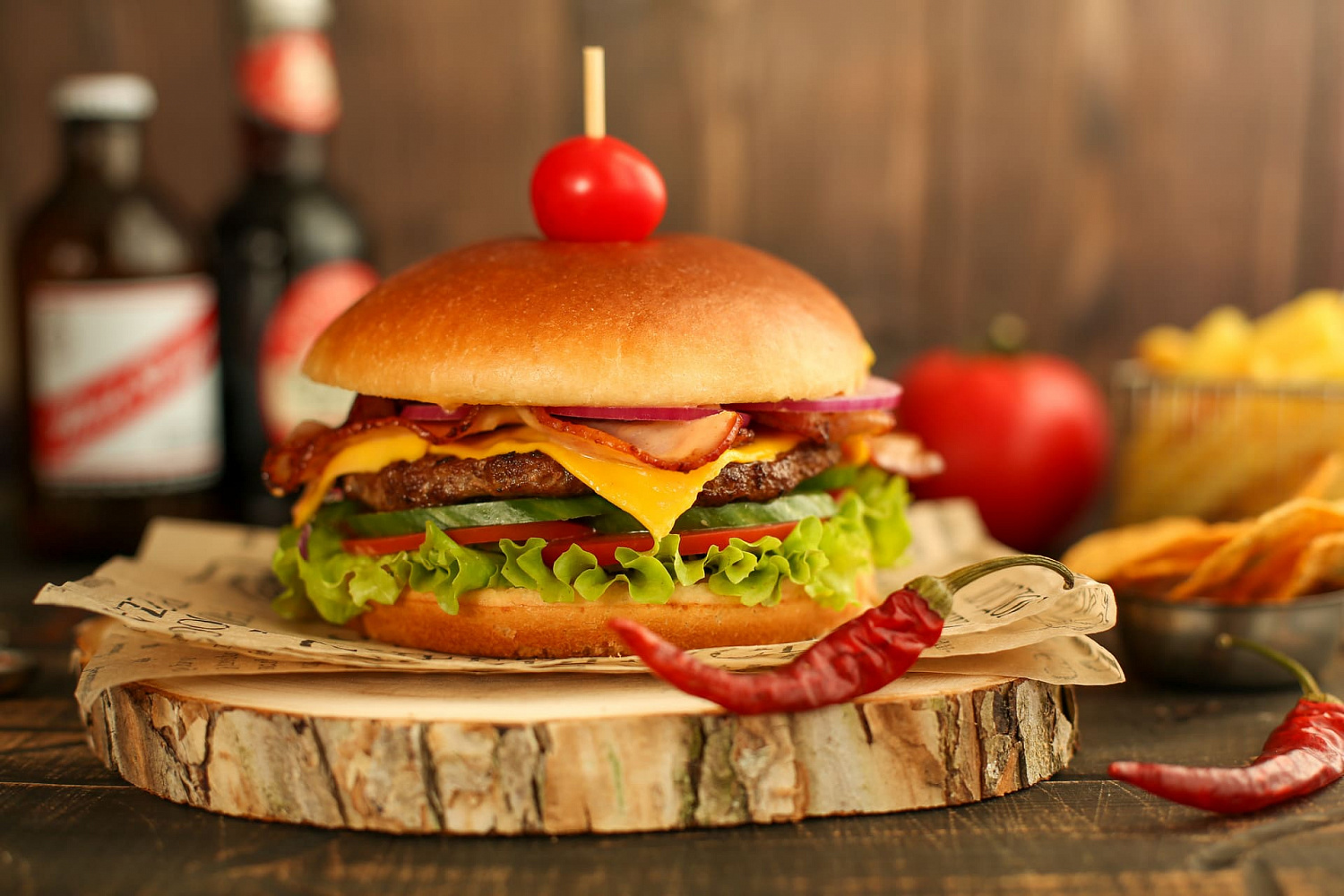 Гайд с рецептами бургеров от повара Алексея Потапова