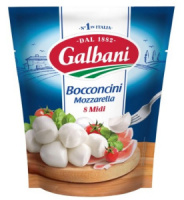 Сыр Моцарелла Galbani Midi 45% 8 шариков 200 г.